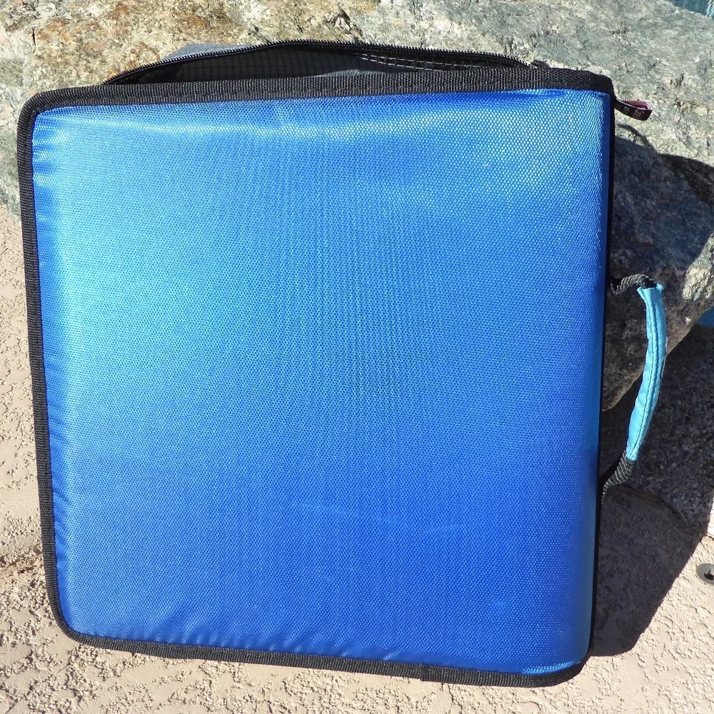 Case It Blue Binder School Paper Organizer with Strap